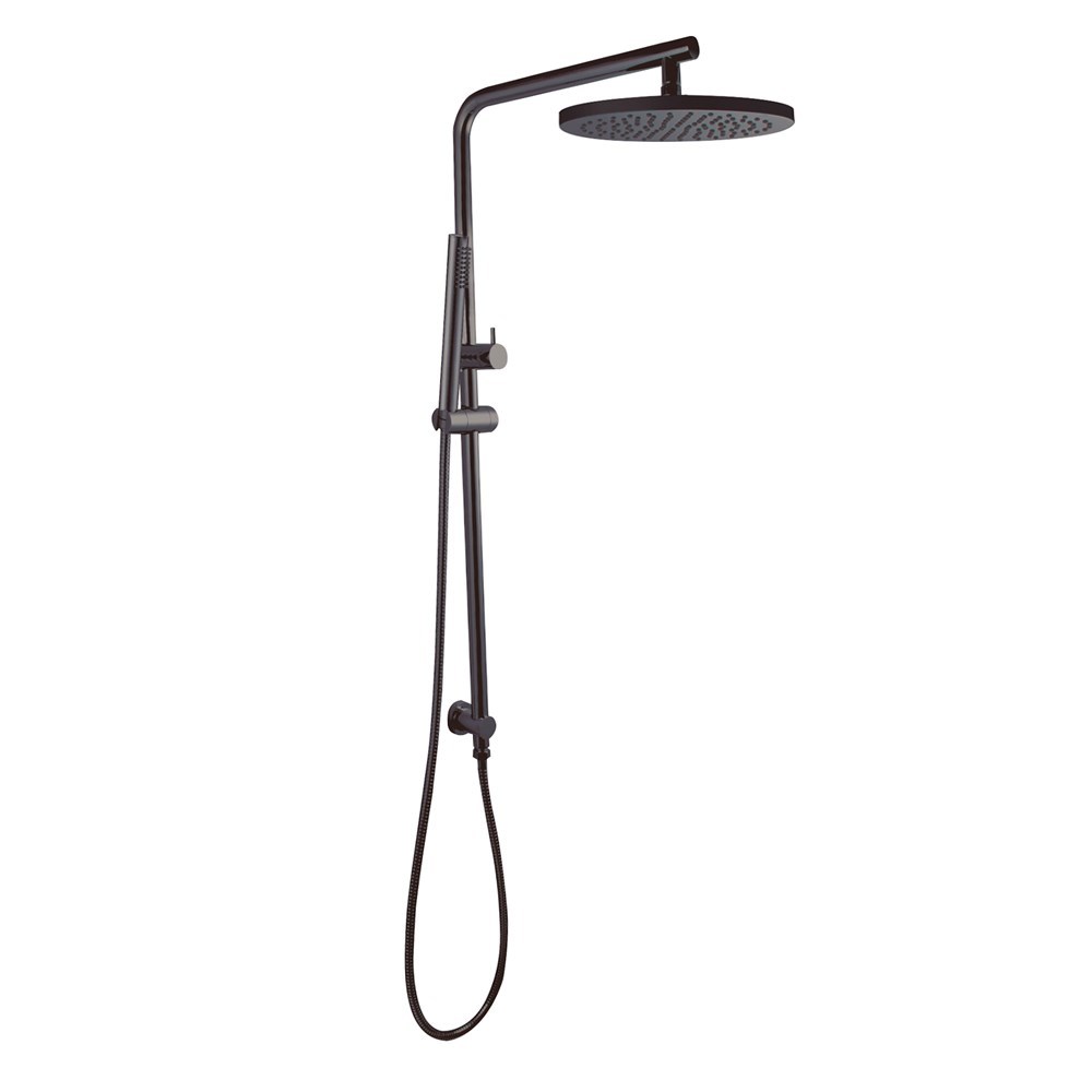 10" Gunmetal Shower Station 1 10" Gunmetal Shower Station