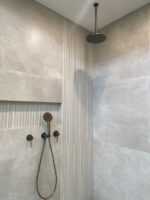 250mm Gunmetal Shower Head
