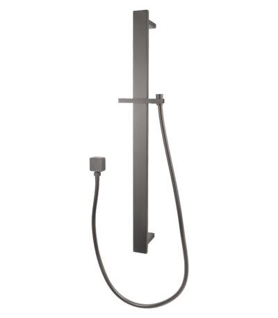 Gunmetal Shower Rail