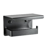 IVANO Series Gun Metal Grey Toilet Paper Holder