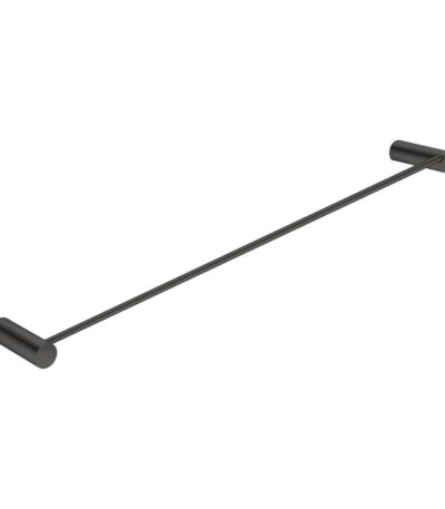 600mm Gunmetal Single Towel Rail