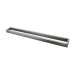 IVANO - 600mm Gunmetal Single Towel Rail