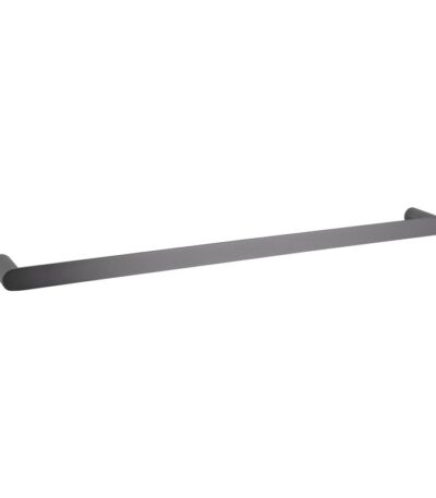 RUSHY - 600mm Gunmetal Single Towel Rail