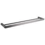 RUSHY - 800mm Gunmetal Double Towel Rail