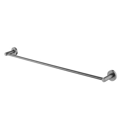 LUCID PIN - 800mm Gunmetal Cuttable Single Towel Rail