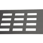 LUCID PIN Series Gun Metal Grey Stainless Steel Towel Shelf