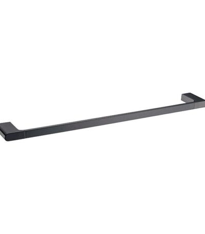 VOG - 800mm Gunmetal Single Towel Rail