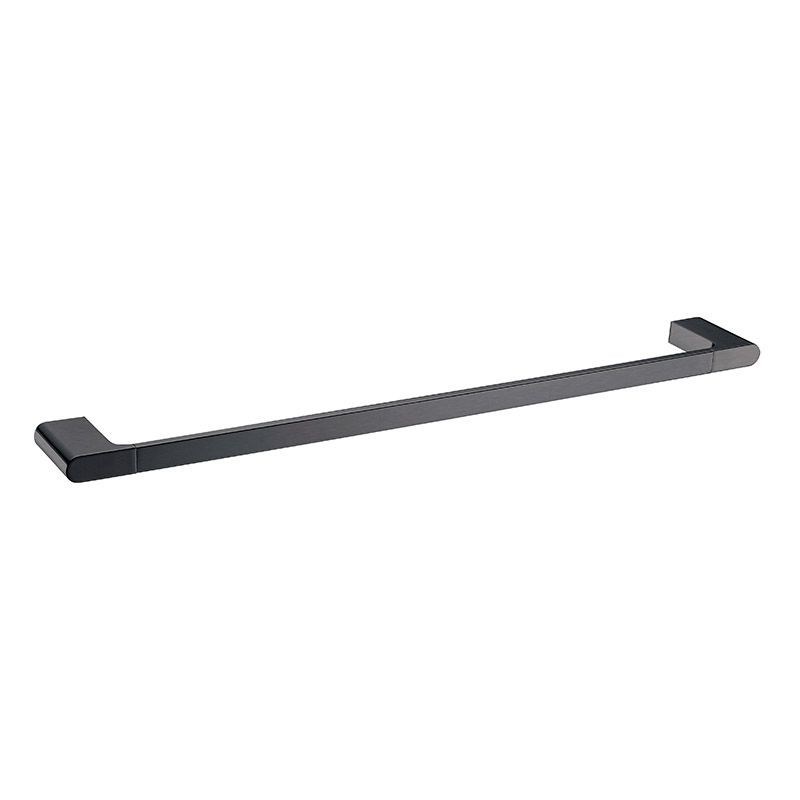VOG - 800mm Gunmetal Single Towel Rail 1 VOG - 800mm Gunmetal Single Towel Rail
