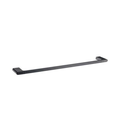 VOG - 600mm Gunmetal Single Towel Rail