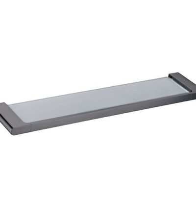 VOG - Gunmetal Glass Shelf