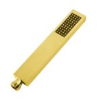 Esperia Square Solid Brass Brushed Yellow Gold Hand Shower Spray