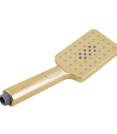 Esperia Square 3 Functions Brushed Yellow Gold Hand Shower Spray