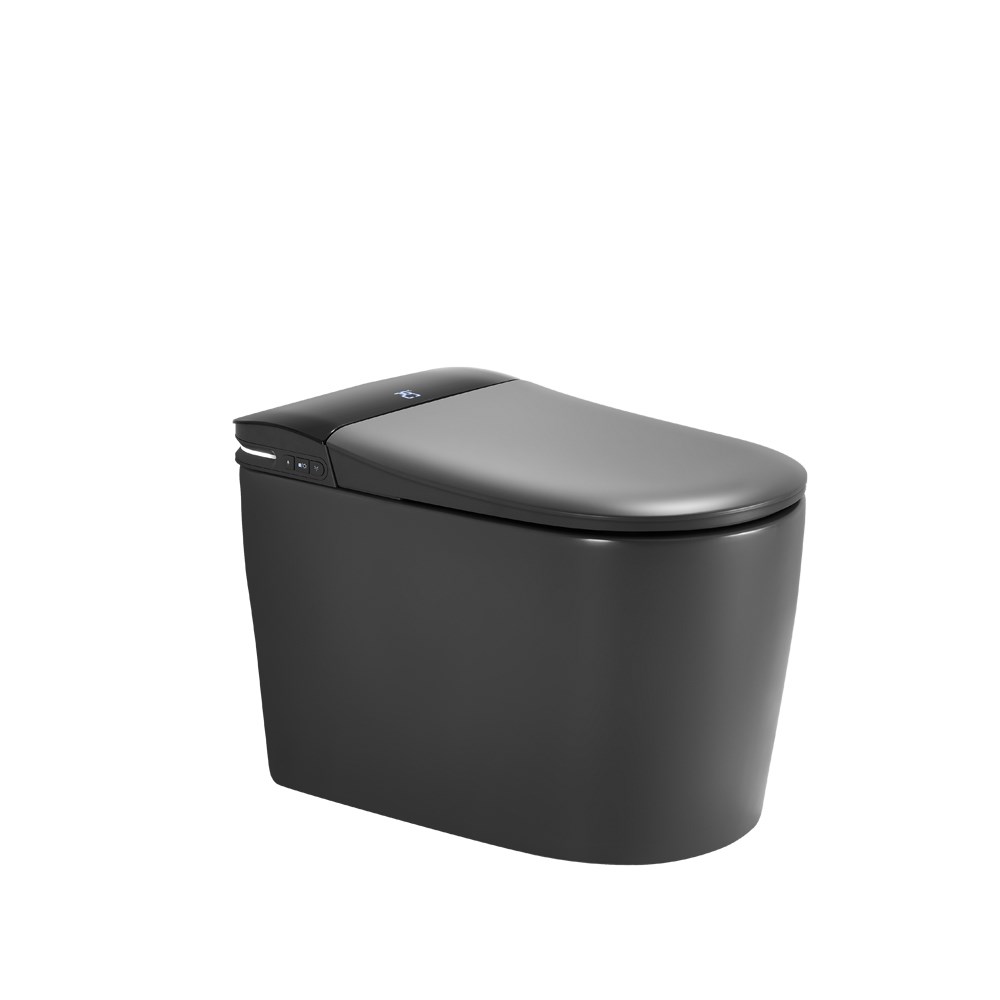 684*390*473mm Matte Grey Instant Heating Jet Siphon Type Flushing Smart Toilet 1 684*390*473mm Matte Grey Instant Heating Jet Siphon Type Flushing Smart Toilet