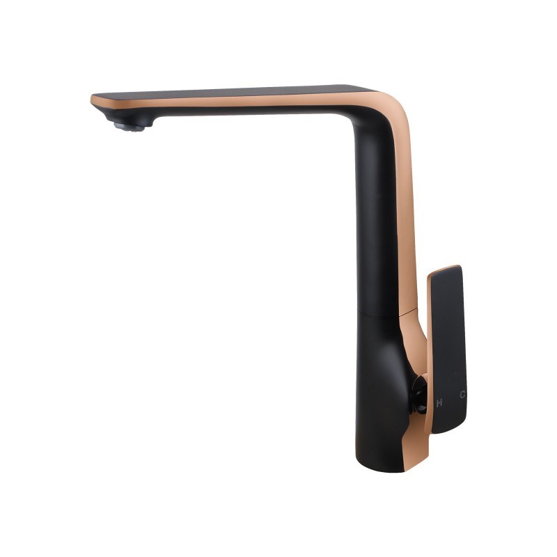 ESPERIA - Black & Rose Gold Kitchen Mixer 1 ESPERIA - Black & Rose Gold Kitchen Mixer