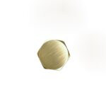 Light Brushed Brass Outlet Stop Cap for LBG001.ST