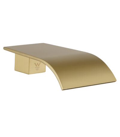 Light Brushed Brass Spout