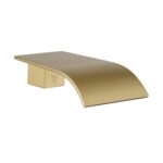 Light Brushed Brass Spout