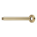 200mm Light Brushed Brass Ceiling Shower Arm