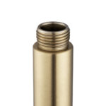 200mm Light Brushed Brass Ceiling Shower Arm
