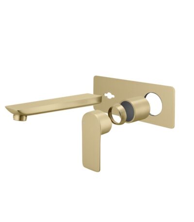 VOG Series Light Brushed Brass Spout Mixer Trim Kit Only (match CLPS)