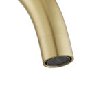 Light Brushed Brass Standard Kitchen Mixer