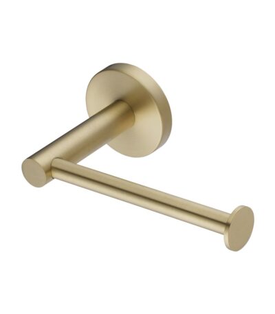 LUCID PIN - Light Brushed Brass Toilet Paper Holder