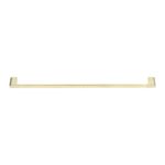 VOG - 800mm Light Brushed Brass Single Towel Rail