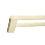 VOG - 600mm Light Brushed Brass Double Towel Rail
