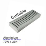 100x70x23mm Chrome Floor Grate