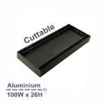 100x100x26mm Black Gold Tile Insert Grate