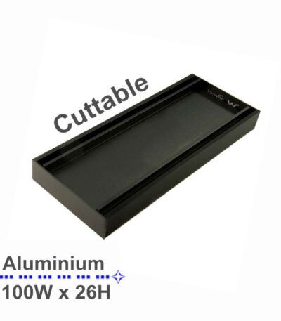 100x100x26mm Black Gold Tile Insert Grate