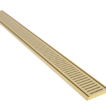 100x100x14mm Matte Yellow Gold Floor Grate
