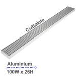 100x100x26mm Chrome Floor Grate
