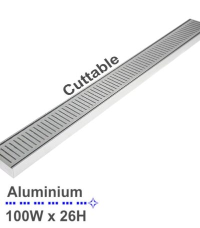 100x100x26mm Chrome Floor Grate