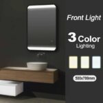 500x700mm Framed LED Mirror