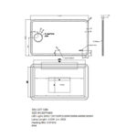 1200x800mm LED Mirror