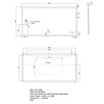 1500x800mm LED Mirror