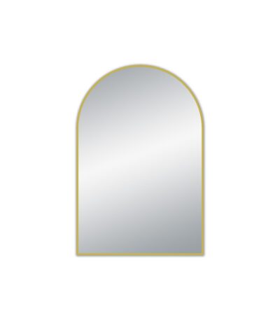 600x900x21.5mm Matte Brushed Gold Framed Mirror