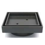 115x115x35mm Gunmetal Tile Insert Drain