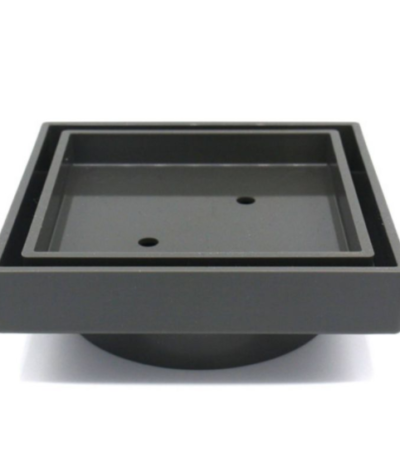 115x115x35mm Gunmetal Tile Insert Drain