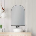 600x900mm Gunmetal Framed LED Mirror