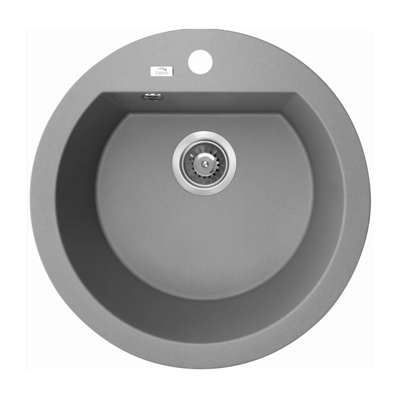 510x205mm Grey Granite Single Bowl Kitchen Sink 1 510x205mm Grey Granite Single Bowl Kitchen Sink