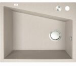 480x600x227mm Beige Granite Single Bowl Kitchen Sink