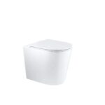 London99 520*365*410mm Gloss White Rimless Flushing Wall Faced Floor Pan