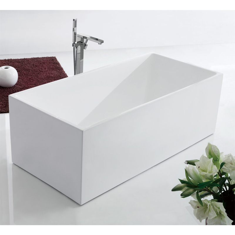 1500*700*580mm Lotus Gloss White Freestanding Bathtub(Non overflow,Pop-up waste & Plug included) 1 1500*700*580mm Lotus Gloss White Freestanding Bathtub(Non overflow,Pop-up waste & Plug included)