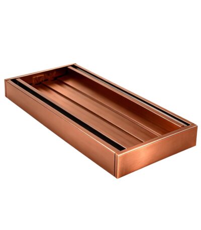 100x100x21mm Bronze Ezy Flow Tile Insert Grate