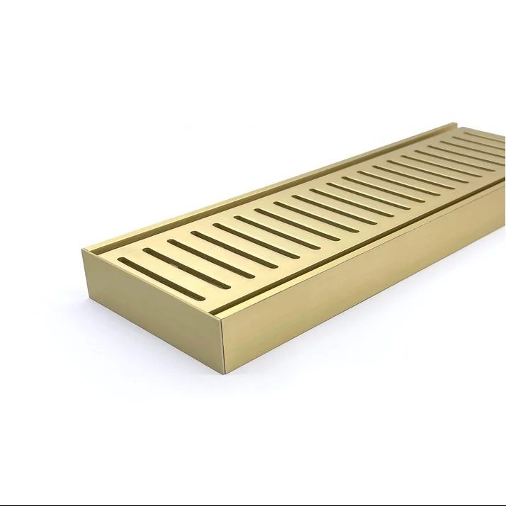 100x100x26mm Brushed Gold Ezy Flow Floor Grate 1 100x100x26mm Brushed Gold Ezy Flow Floor Grate