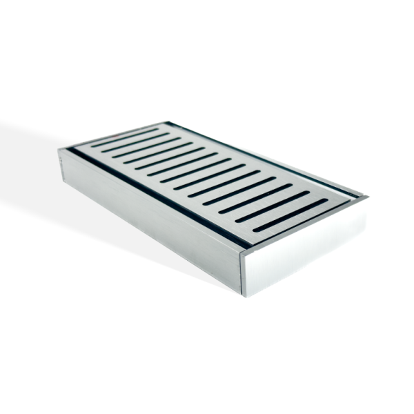 100x100x26mm Brushed Silver Ezy Flow Floor Grate 1 100x100x26mm Brushed Silver Ezy Flow Floor Grate