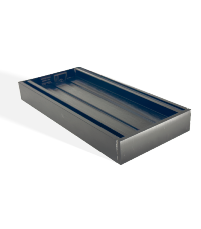 100x100x26mm Brushed Black Ezy Flow Tile Insert Grate