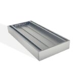 100x100x26mm Gunmetal Ezy Flow Tile Insert Grate